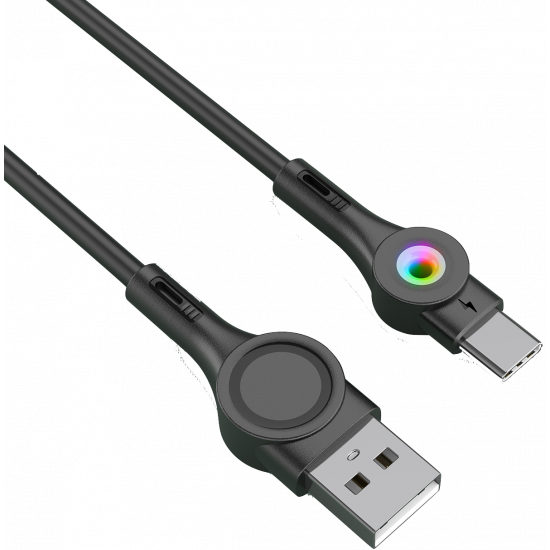 Cable FONENG X59 (1m) Type-C to USB - Black Cable FONENG X59 (1m) Type-C to USB - Black