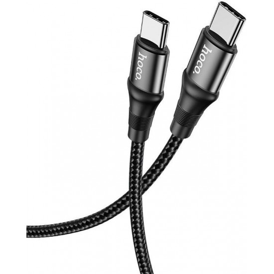 Cable HOCO X50 Exquisito Type-C to Type-C 100W (2m) - Black Cable HOCO X50 Exquisito Type-C to Type-C 100W (2m) - Black