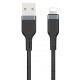 Cable WIWU Platinum USB to Lightning PD 20W (1.2m) - Black Cable WIWU Platinum USB to Lightning PD 20W (1.2m) - Black
