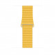 Leather strap STR Leather Loop Band for Apple Watch 38/40/41 mm (Series SE/7/6/5/4/3/2/1) - Meyer Lemon Leather strap STR Leather Loop Band for Apple Watch 38/40/41 mm (Series SE/7/6/5/4/3/2/1) - Meyer Lemon