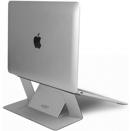 Adhesive laptop stand MOFT Stand - Silver Adhesive laptop stand MOFT Stand - Silver