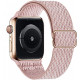 Fabric Strap STR Buckle Solo Loop for Apple Watch 45/44/42 mm (Series SE/7/6/5/4/3/2/1) - Rose Pink Fabric Strap STR Buckle Solo Loop for Apple Watch 45/44/42 mm (Series SE/7/6/5/4/3/2/1) - Rose Pink