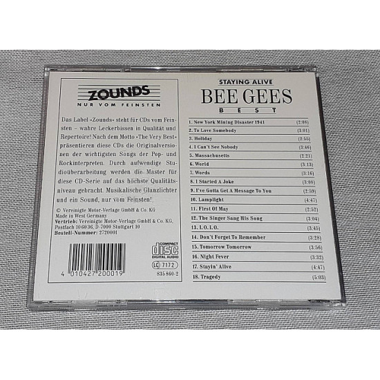 Signature Bee Gees - Best - Staying Alive Signature Bee Gees - Best - Staying Alive