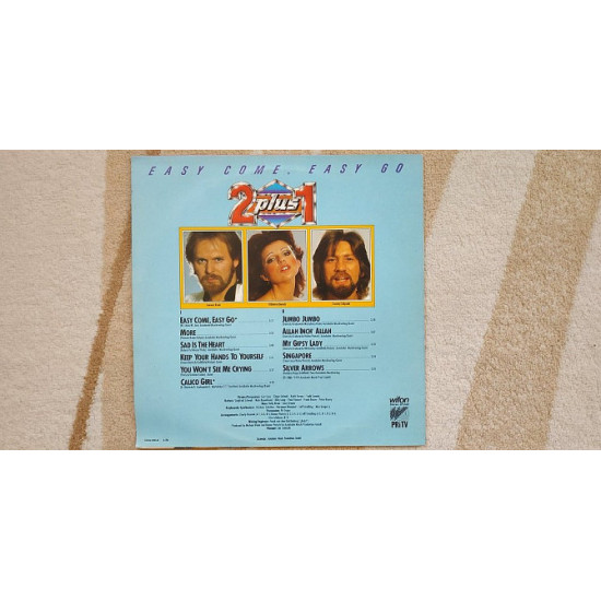2 plus 1 (Easy Come, Easy Go) 1980 (LP) 12. Vinyl. Платівка. Poland 2 plus 1 (Easy Come, Easy Go) 1980 (LP) 12. Vinyl. Платівка. Poland