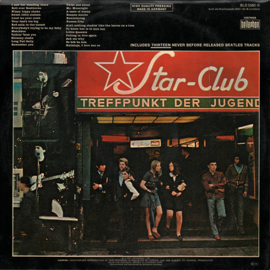 The Beatles – Live! At The Star-Club In Hamburg, Germany; 1962 The Beatles – Live! At The Star-Club In Hamburg, Germany; 1962