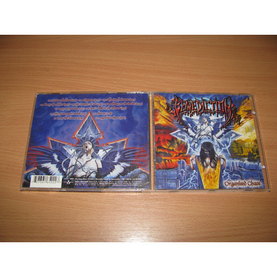 BENEDICTION - Organised Chaos (2001 Nuclear Blast 1st press) BENEDICTION - Organised Chaos (2001 Nuclear Blast 1st press)