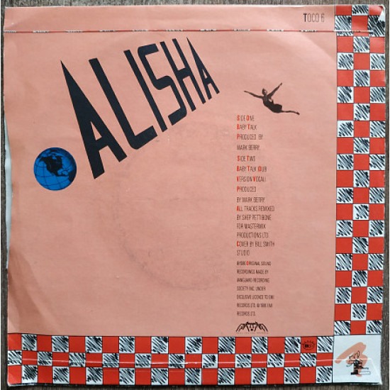 Alisha Baby Talk EMI 7 LP Record Vinyl single Алиша Энн Иткин Alisha Baby Talk EMI 7 LP Record Vinyl single Алиша Энн Иткин