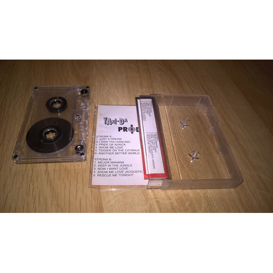 Yaki-Da (Pride) 1995. (MS). Cartridge. Audio Max. Poland. Techno Dance. Yaki-Da (Pride) 1995. (MS). Cartridge. Audio Max. Poland. Techno Dance.