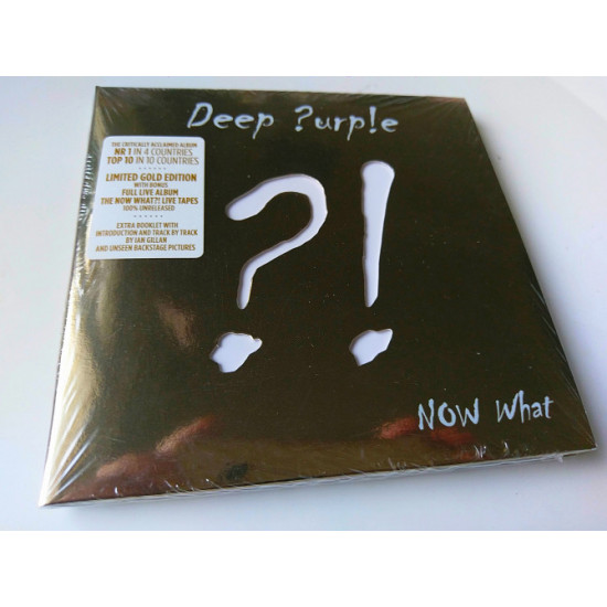 2xCD_Deep Purple 2013 – Now What?! / Limited Edit, Gold Edit / _ is SEALED 2xCD_Deep Purple 2013 – Now What?! / Limited Edit, Gold Edit / _ is SEALED
