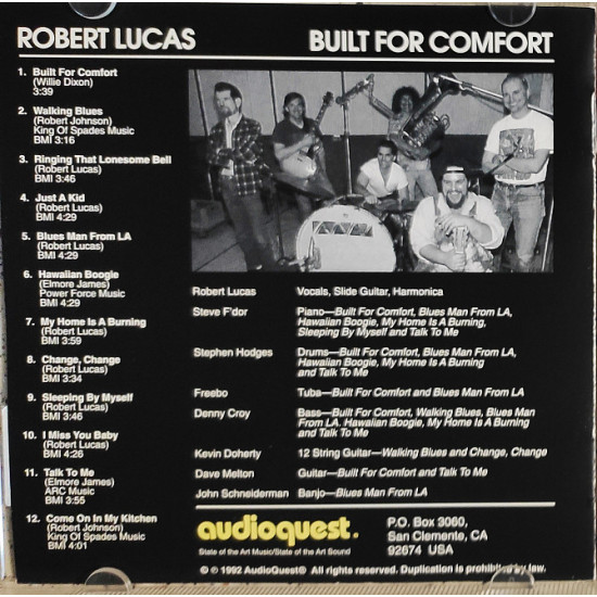 Robert Lucas - Built for Comfort (1992) Robert Lucas - Built for Comfort (1992)