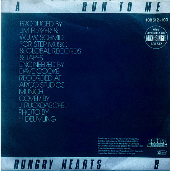 Jim Player - Run To Me Hungry Hearts Jim Player - Run To Me Hungry Hearts