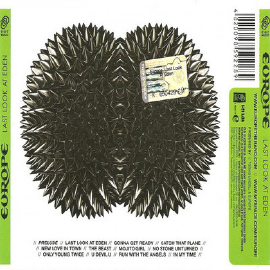 Europe – Last Look At Eden 2009 (Восьмой студийный альбом) Europe – Last Look At Eden 2009 (Восьмой студийный альбом)