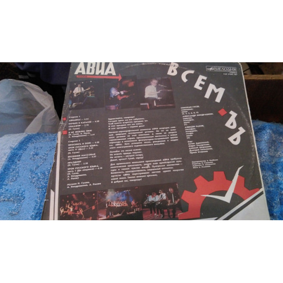 Авиа (Урок Русского Языка) 1987. (LP). Vinyl. Пластинка. Авиа (Урок Русского Языка) 1987. (LP). Vinyl. Пластинка.