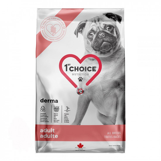 1st Choice Adult Derma Cухий дієтичний корм для собак 1st Choice Adult Derma Cухий дієтичний корм для собак