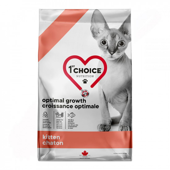 1st Choice Kitten Optimal Growth Dry Super Premium Kitten Food 1st Choice Kitten Optimal Growth Dry Super Premium Kitten Food