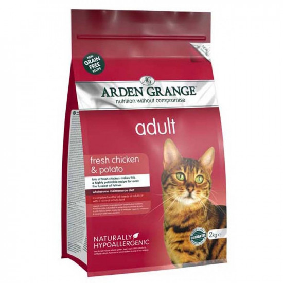 Arden Grange Adult Cat Fresh Chicken and Potato беззерновий корм для кішок Arden Grange Adult Cat Fresh Chicken and Potato беззерновий корм для кішок