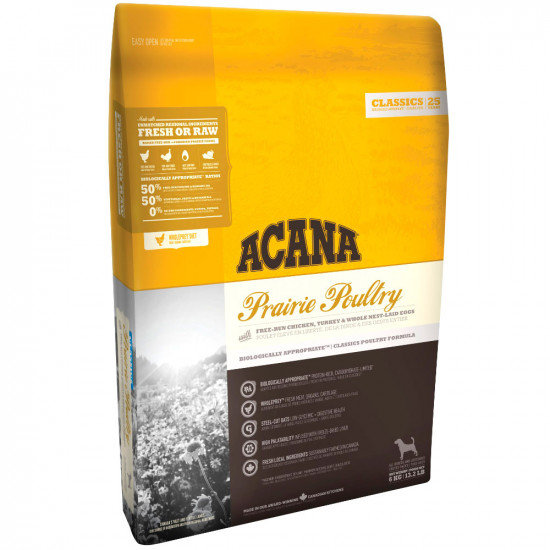 Acana Classics Prairie Poultry Сухий корм для собак усіх порід та віків Acana Classics Prairie Poultry Сухий корм для собак усіх порід та віків