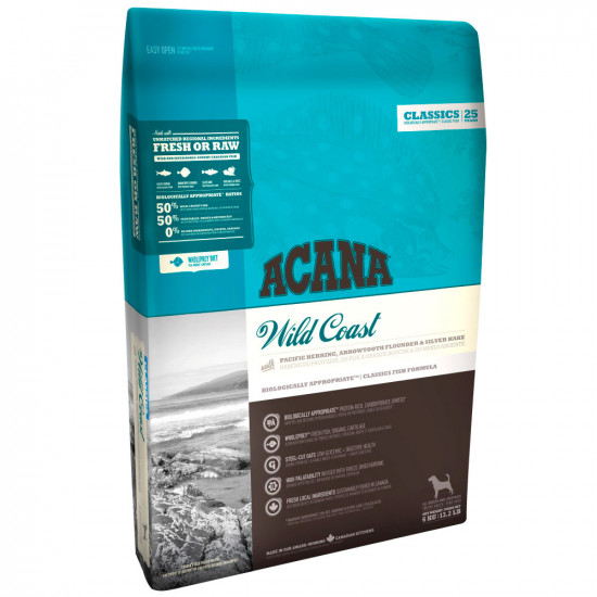 Acana Classics Wild Coast Dry food for dogs of all breeds and ages Acana Classics Wild Coast Dry food for dogs of all breeds and ages