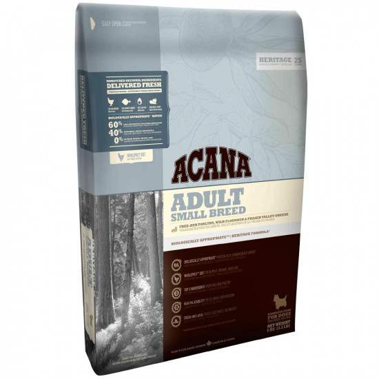 Acana Heritage Adult Small Breed Сухой корм для взрослых собак мелких пород Acana Heritage Adult Small Breed Сухой корм для взрослых собак мелких пород