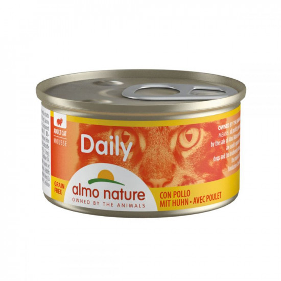 Almo Nature Daily Mousse Консерви для кішок Мус з куркою Almo Nature Daily Mousse Консерви для кішок Мус з куркою