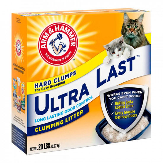 Arm & Hammer Ultra Last Комкувальний наповнювач ультра стійкий ароматизований Arm & Hammer Ultra Last Комкувальний наповнювач ультра стійкий ароматизований