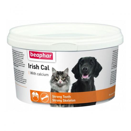 Beaphar Irish Cal Кормова добавка для собак та кішок з кальцієм Beaphar Irish Cal Кормова добавка для собак та кішок з кальцієм