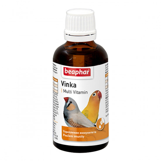 Beaphar Vinka Multi Vitamin Вітамінно-мінеральний комплекс для птахів Beaphar Vinka Multi Vitamin Вітамінно-мінеральний комплекс для птахів