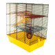 Cage Gino II (G046) + Equipment for small rodents wheel + spring (painted) Cage Gino II (G046) + Equipment for small rodents wheel + spring (painted)