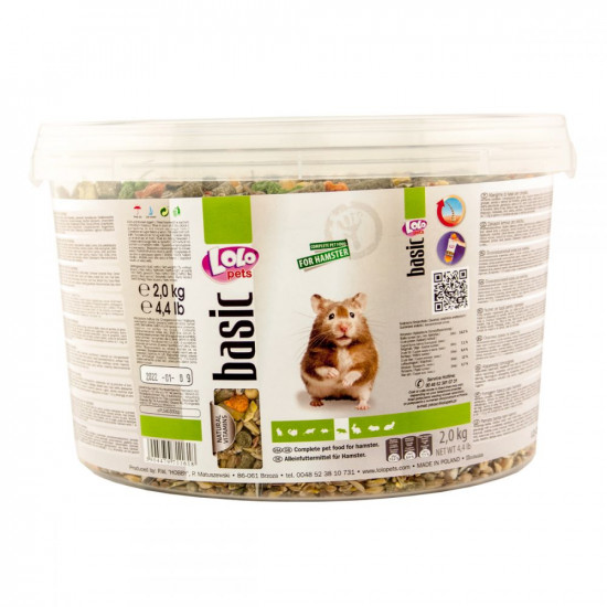 LoLo Pets Complete Standart Полнорационный корм для хомяков LoLo Pets Complete Standart Полнорационный корм для хомяков