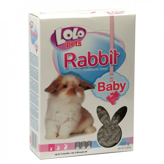 LoLo Pets Rabbit Baby Granular food for young rabbits (up to 3 months) LoLo Pets Rabbit Baby Granular food for young rabbits (up to 3 months)