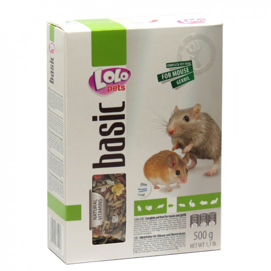 LoLo Pets MOUSE and GERBIL Food complete Complete food for mice and gerbils LoLo Pets MOUSE and GERBIL Food complete Complete food for mice and gerbils