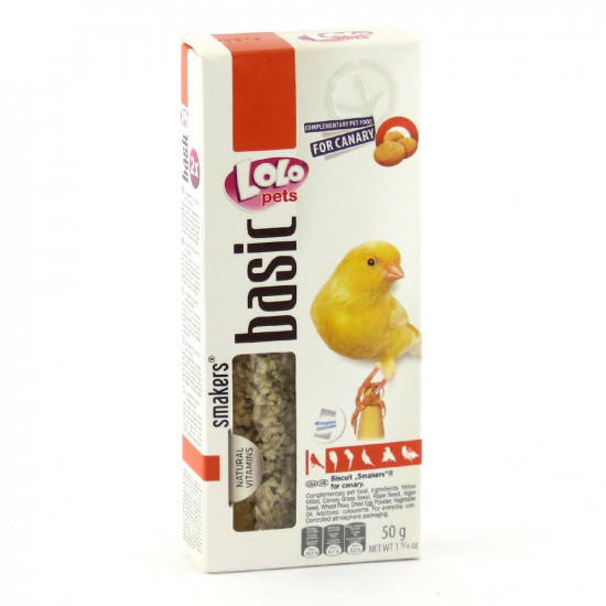 LoLo Pets Smakers CANARY Treats for canaries with biscuits LoLo Pets Smakers CANARY Treats for canaries with biscuits