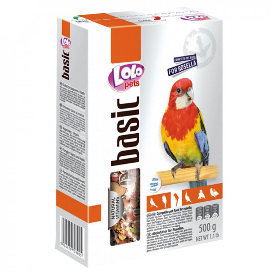 LoLo Pets basic for Rosella Повнорационный корм для розелл LoLo Pets basic for Rosella Повнорационный корм для розелл