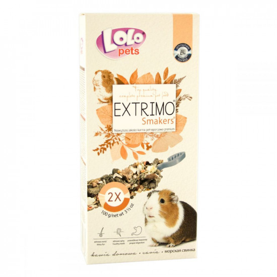 Lolo Pets Extrimo Smakers Guinea Pig Лакомства для морских свинок Lolo Pets Extrimo Smakers Guinea Pig Лакомства для морских свинок