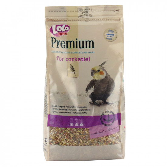 LoLo Pets PREMIUM for COCKATIEL Преміум корм для середніх папуг LoLo Pets PREMIUM for COCKATIEL Преміум корм для середніх папуг