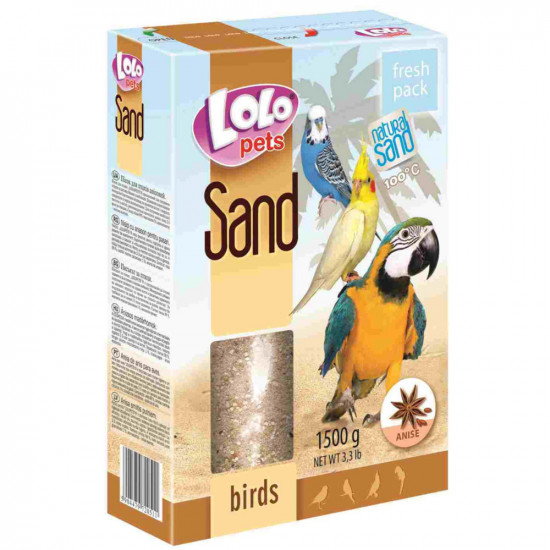 LoLo Pets Sand for BIRDS Aniseed sand for birds LoLo Pets Sand for BIRDS Aniseed sand for birds
