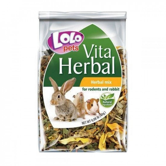 LoLo Pets VITA HERBAL Herbal mix RODENTS for rodents LoLo Pets VITA HERBAL Herbal mix RODENTS for rodents