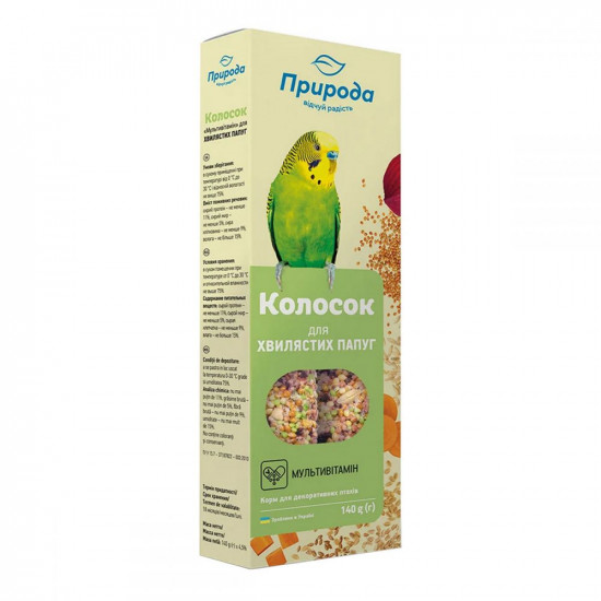 TM Priroda Spikelet multivitamin delicacy for budgies TM Priroda Spikelet multivitamin delicacy for budgies
