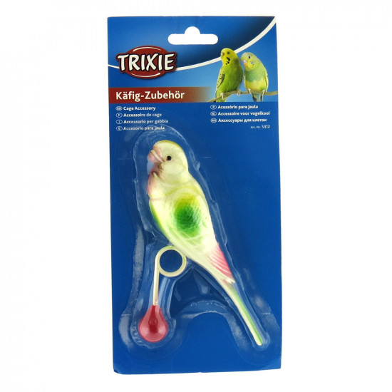 Bird Toy Trixie Parakeet for Perch Plastic Parrot Bird Toy Trixie Parakeet for Perch Plastic Parrot