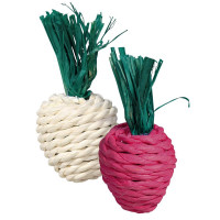 Rodent toy Trixie 6193 Sisal radish (2 pcs)