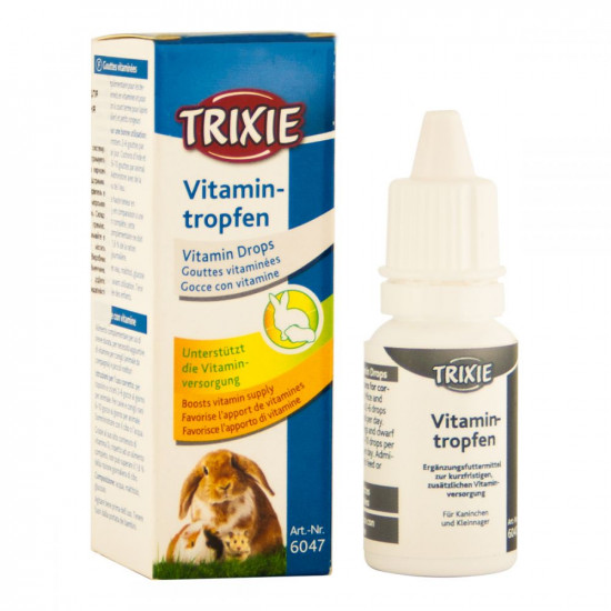 Trixie Vitamin - tropfen Vitamins for rodents to strengthen the immune system Trixie Vitamin - tropfen Vitamins for rodents to strengthen the immune system