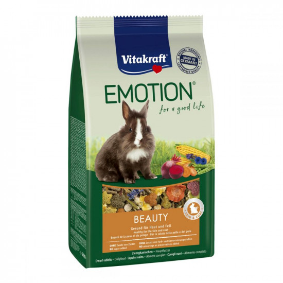 Vitakraft Emotion Beauty Ежедневный корм для кроликов Vitakraft Emotion Beauty Ежедневный корм для кроликов